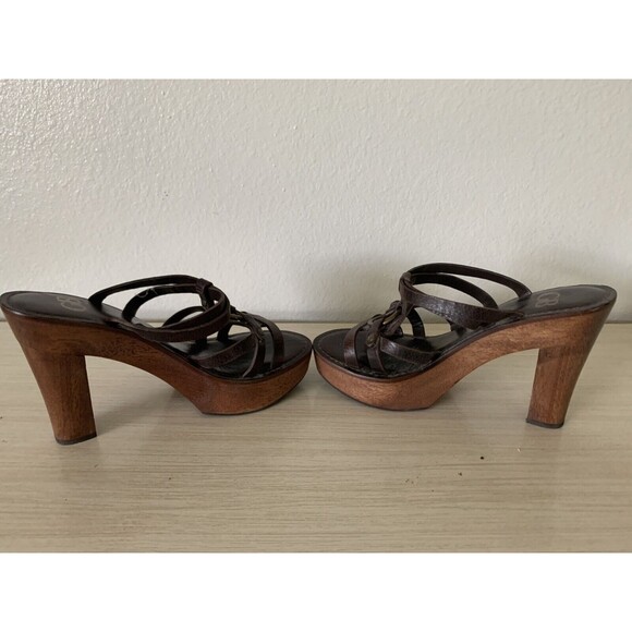 Gianni Binni Women's Shoes Ring Tone, Leather Upper, size 71/2 - Picture 5 of 8